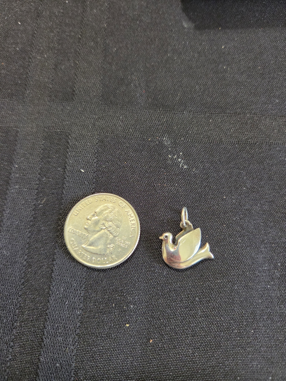 James Avery Silver Dove Charm